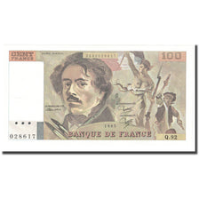 Francia, 100 Francs, Delacroix, 1985, FDS, Fayette:69.09, KM:154b