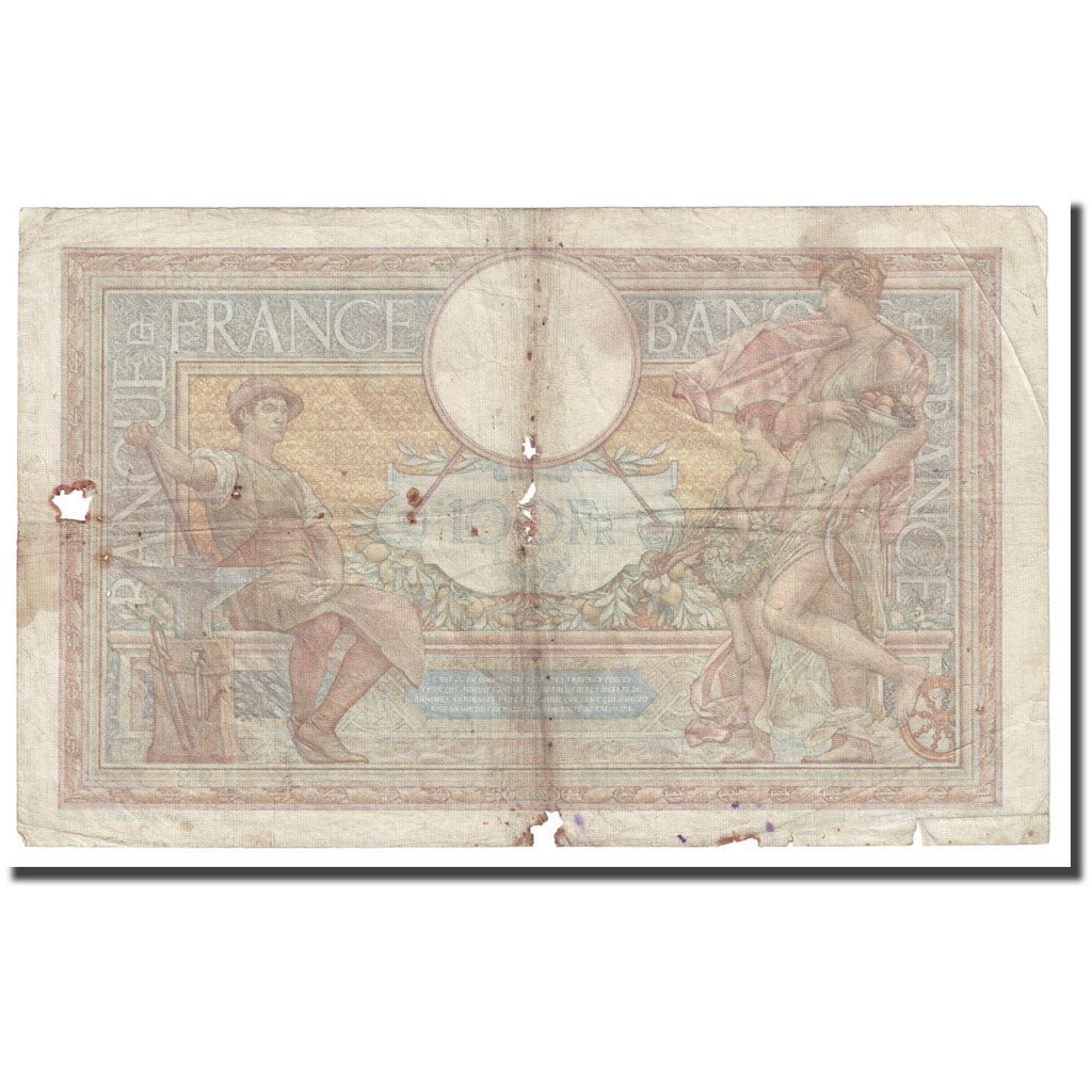 Francia, 100 Francs, Luc Olivier Merson, 1939, 1939-07-06, B, Fayette:25.48