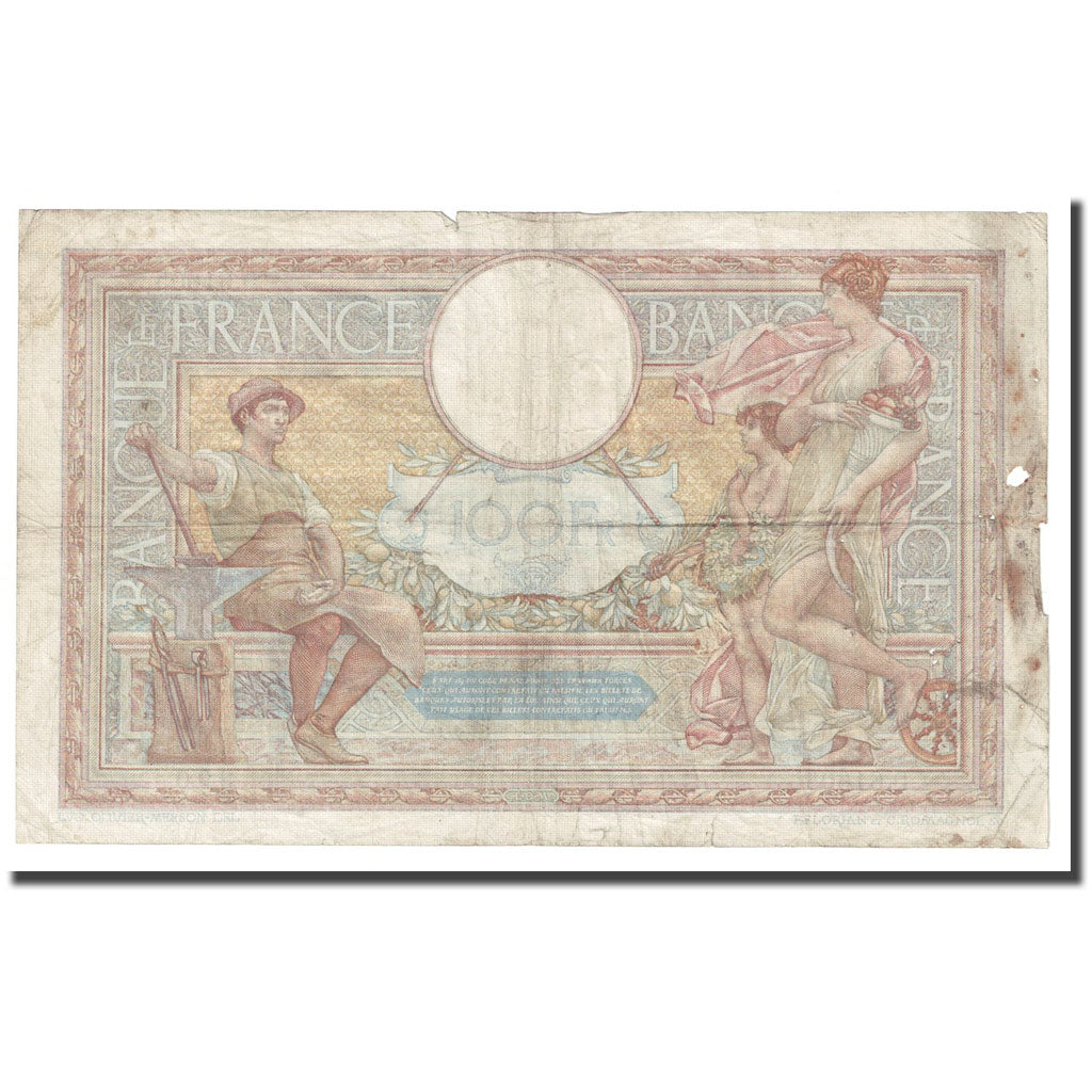 Francia, 100 Francs, Luc Olivier Merson, 1938, 1938-10-27, RC, Fayette:25.33