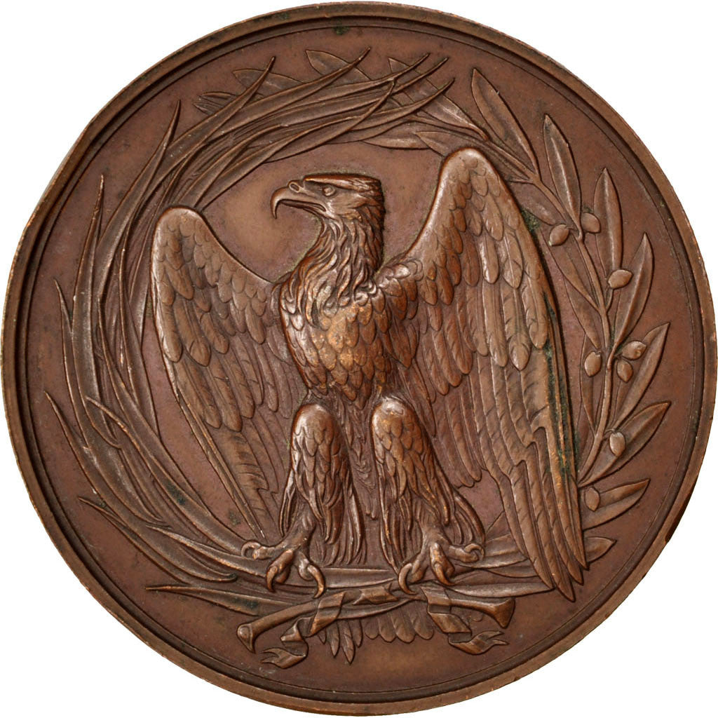 France, Medal, Second French Empire, Arts & Culture, 1853, Farochon, TTB+