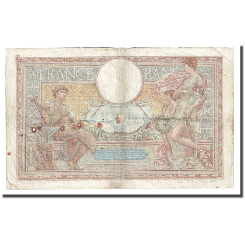 Francia, 100 Francs, Luc Olivier Merson, 1939, 1939-02-02, B, Fayette:25.24
