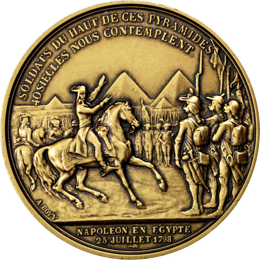 FRANCE, History, French Directory, Medal, MS(60-62), Bovy, Bronze, 41, 37.70