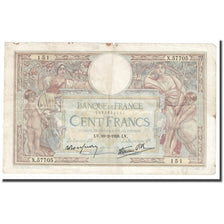 France, 100 Francs, Luc Olivier Merson, 1938, 1938-02-10, VF(20-25)