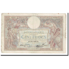 France, 100 Francs, Luc Olivier Merson, 1939, 1939-01-26, VF(20-25)