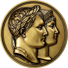 FRANCE, History, First French Empire, Medal, MS(60-62), Andrieu, Bronze, 41,...