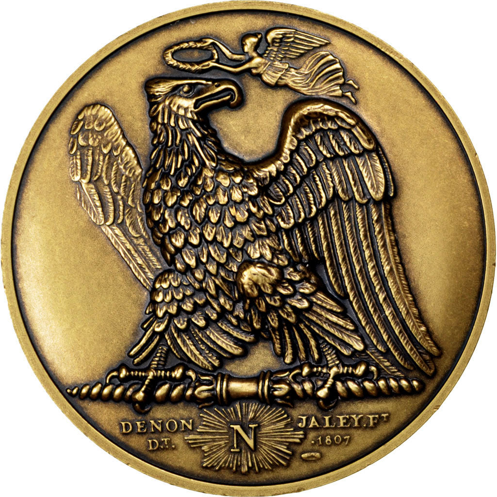 FRANCE, History, First French Empire, Medal, MS(60-62), Andrieu, Bronze, 41,...
