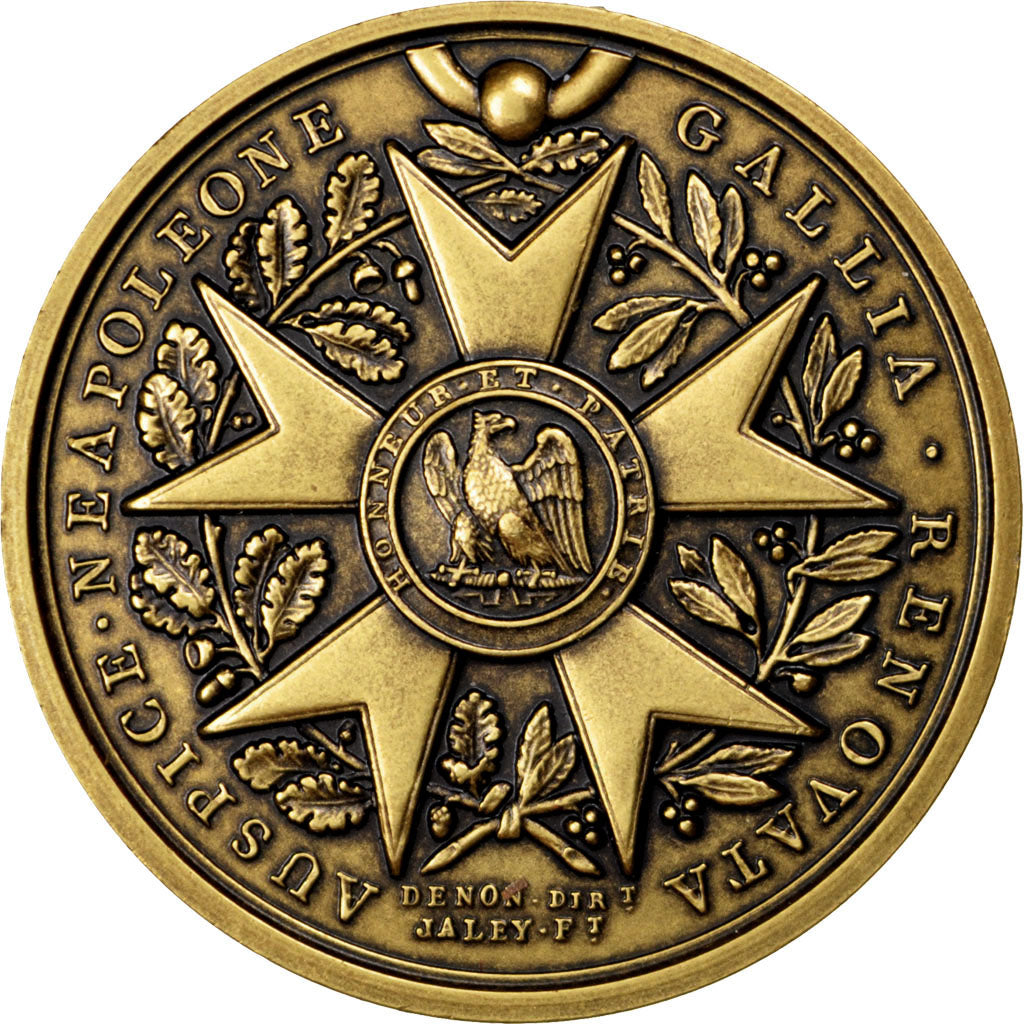 FRANCE, History, First French Empire, Medal, MS(60-62), Denon, Bronze, 41, 38.30