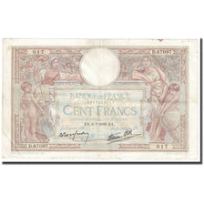Frankrijk, 100 Francs, Luc Olivier Merson, 1939, 1939-07-06, TB+, Fayette:25.48