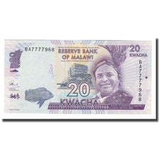 Banknot, Malawi, 20 Kwacha, 2016, 2016-01-01, KM:57, UNC(65-70)