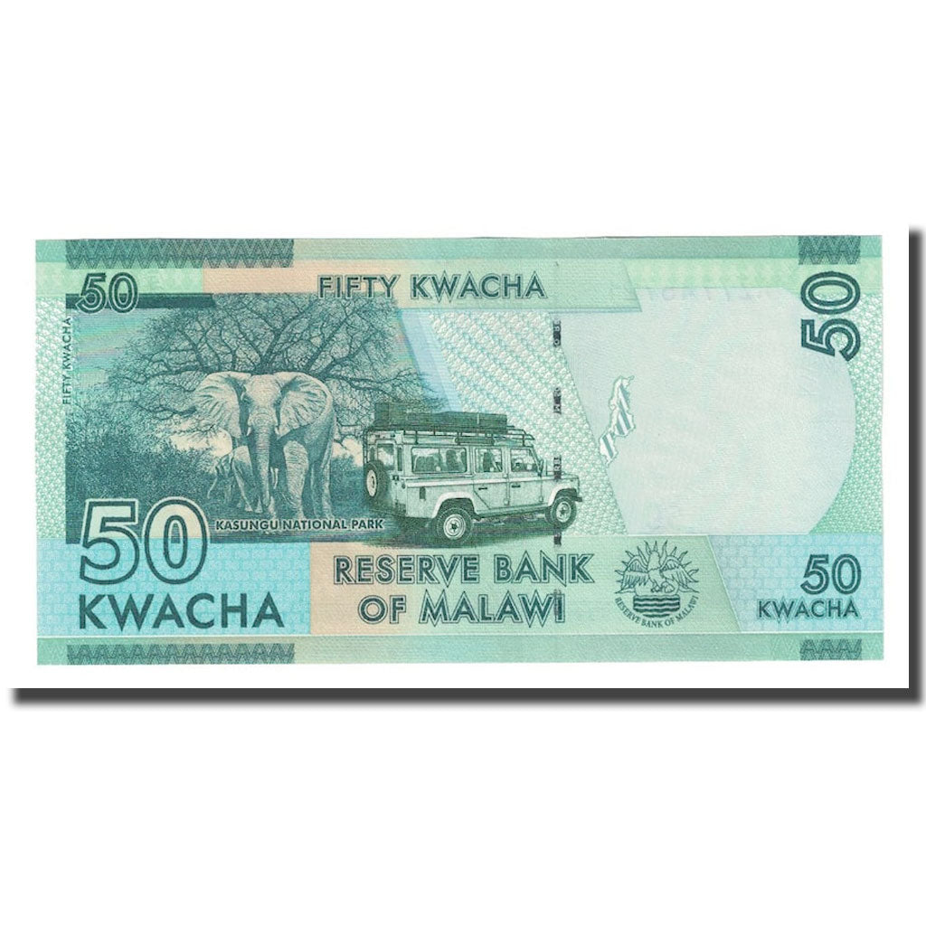 Banconote, Malawi, 50 Kwacha, 2016, 2016-01-01, KM:58, FDS