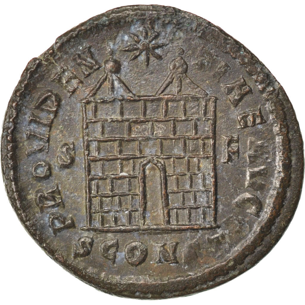 Constantine I, Nummus, Arles, AU(55-58), Copper, Cohen #454, 2.90