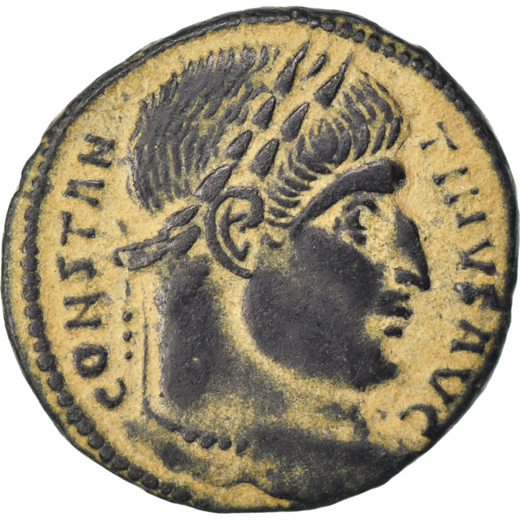 Coin, Constantine I, Nummus, AU(50-53), Copper, Cohen:454