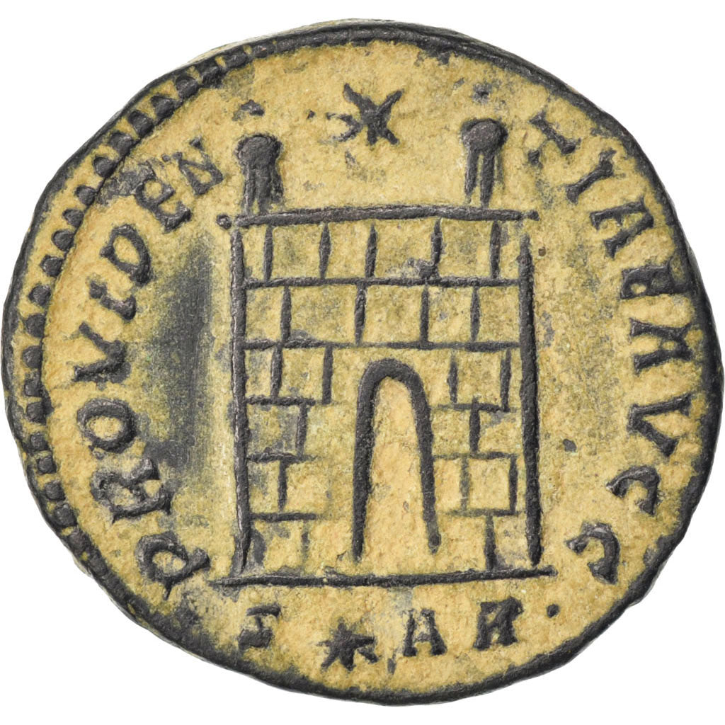 Coin, Constantine I, Nummus, AU(50-53), Copper, Cohen:454