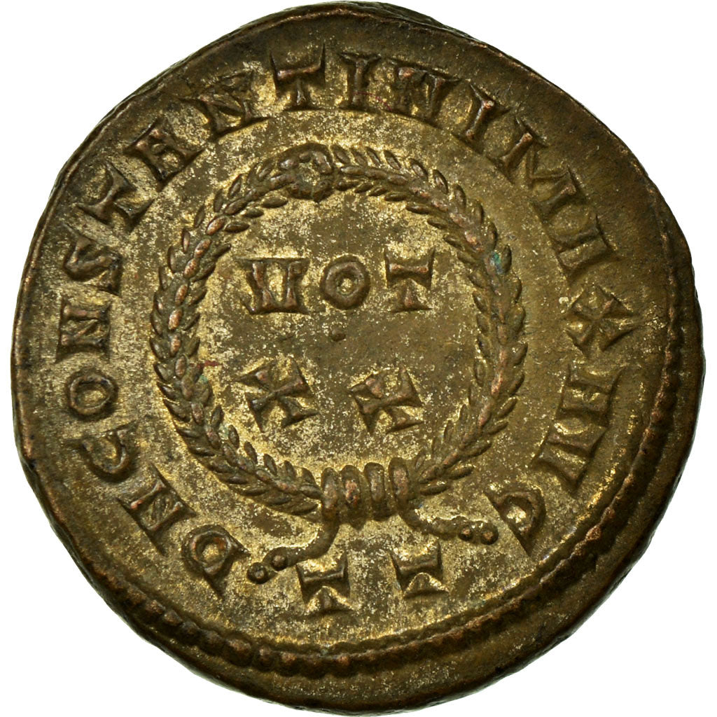 Coin, Constantine I, Nummus, Ticinum, AU(55-58), Copper, Cohen:123