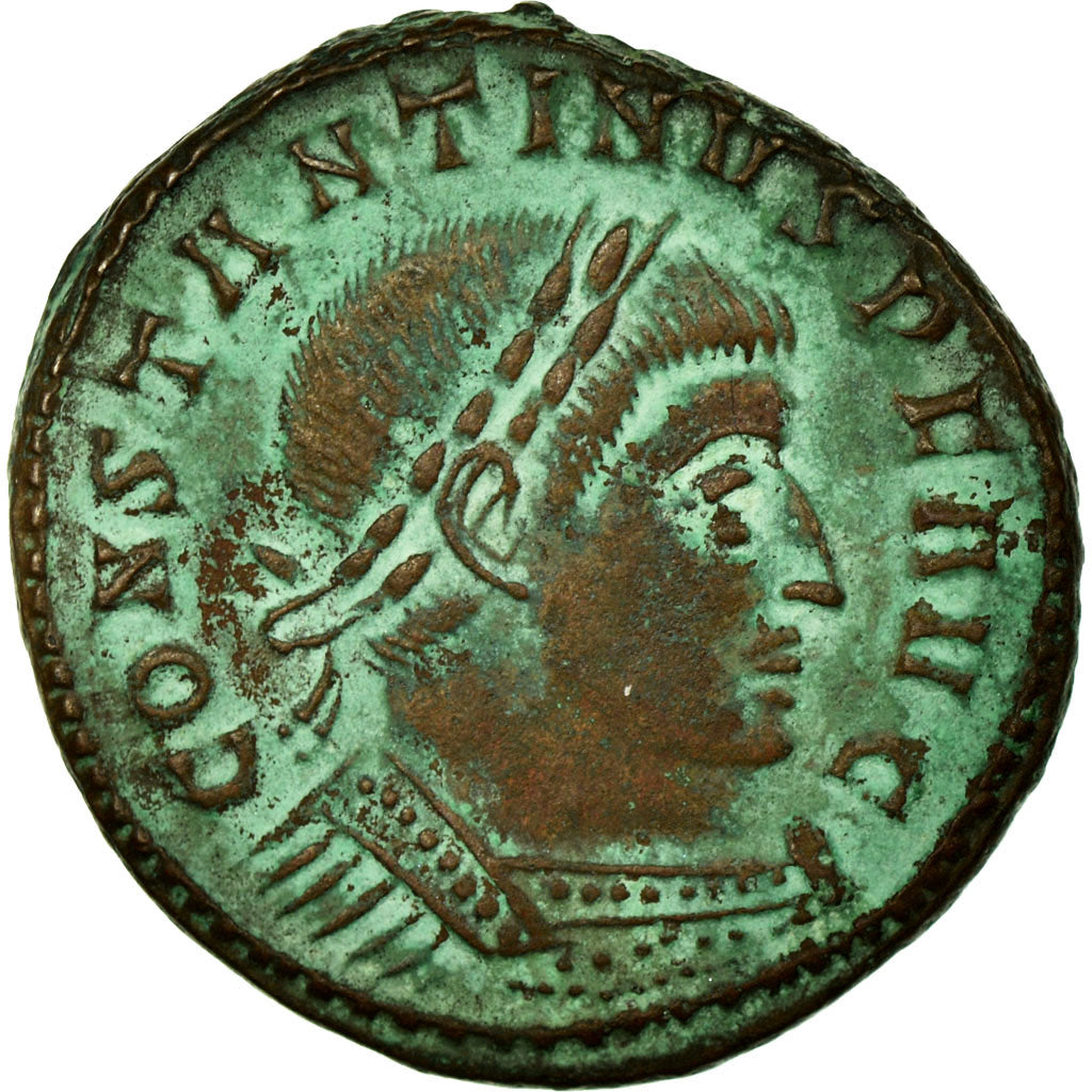 Coin, Constantine I, Nummus, Ticinum, AU(50-53), Copper, Cohen:525