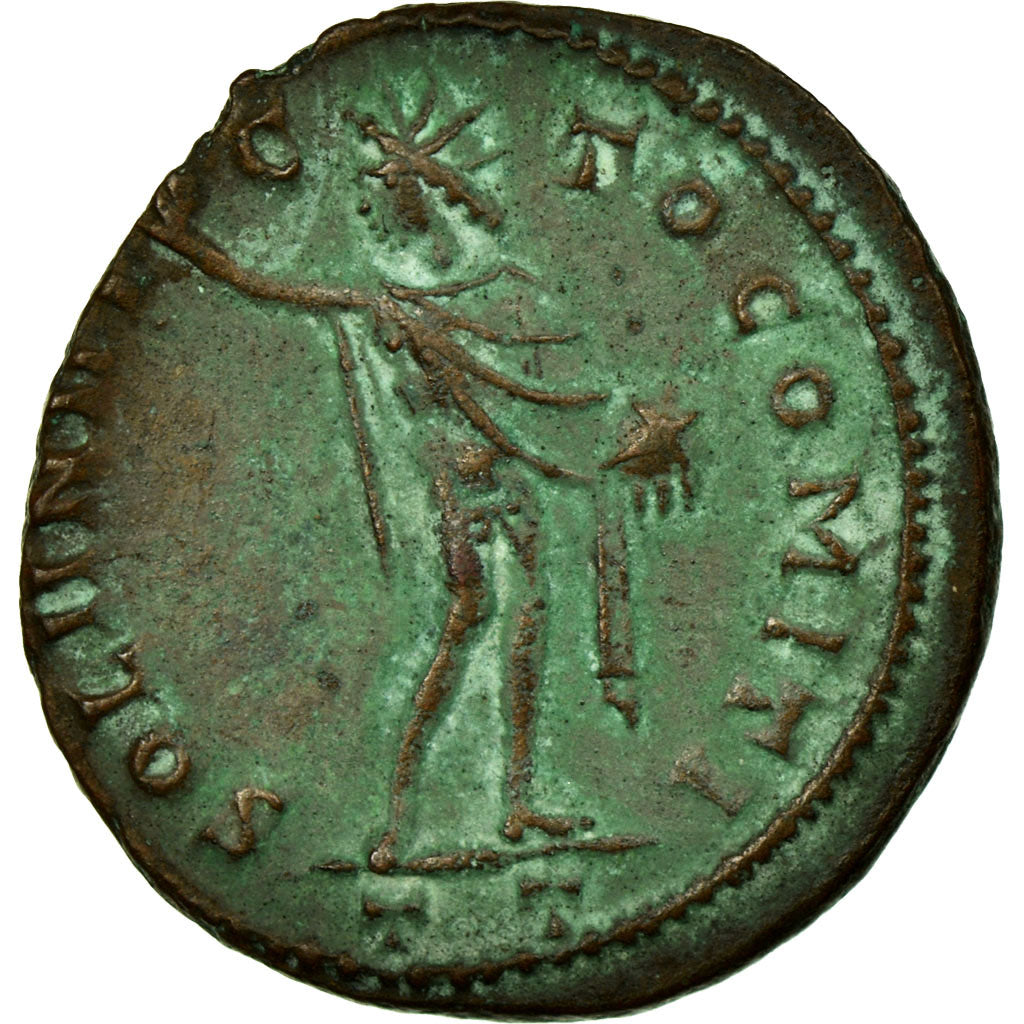 Coin, Constantine I, Nummus, Ticinum, AU(50-53), Copper, Cohen:525