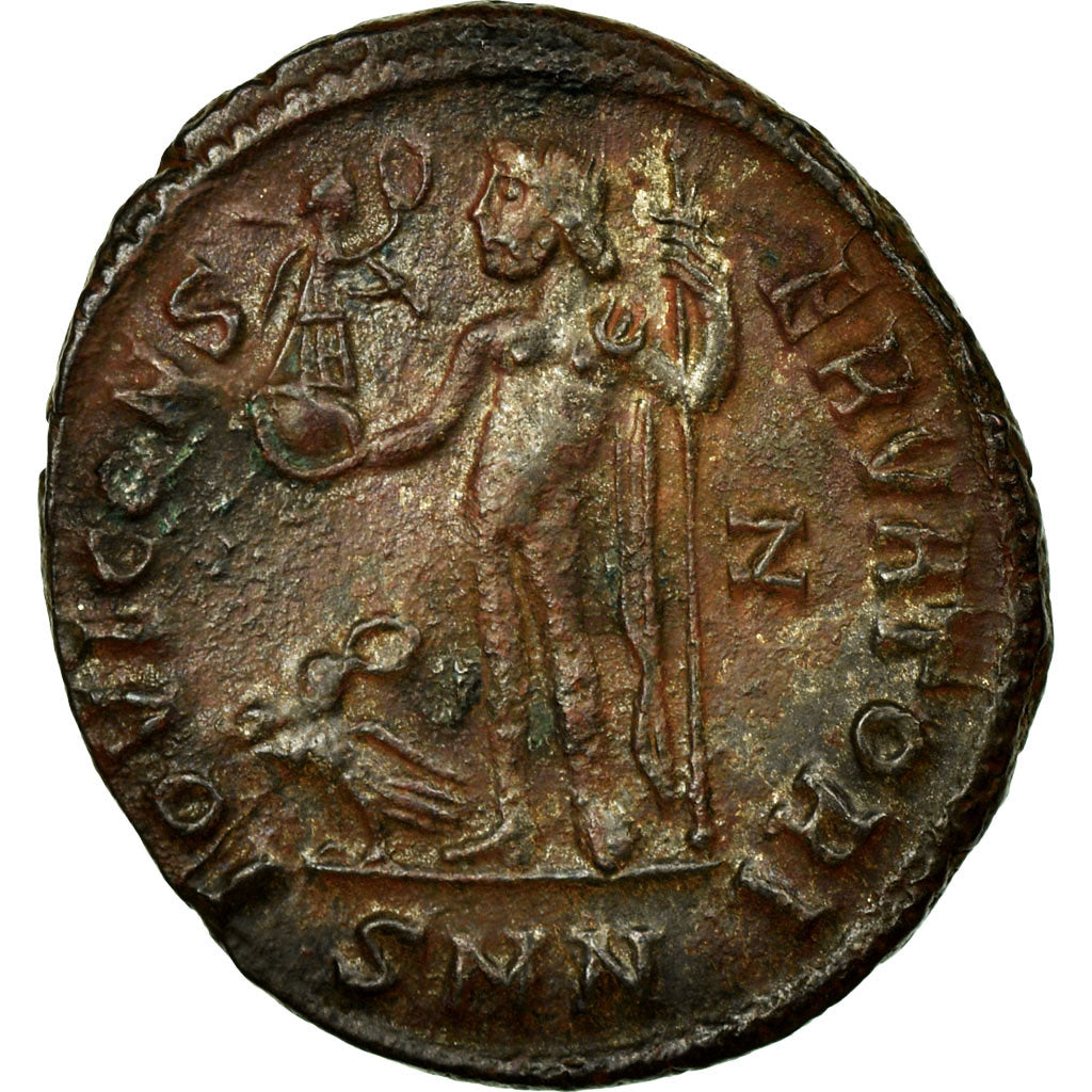 Moneta, Constantine I, Nummus, Nicomedia, BB+, Rame