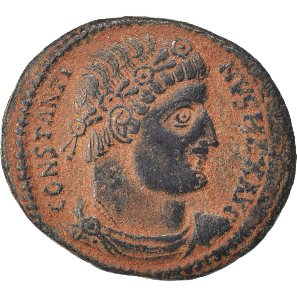 Constantine I, Nummus, Antioch, AU(55-58), Copper, Cohen #254, 2.20