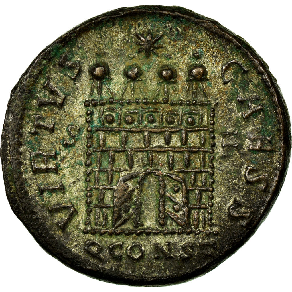 Moneta, Constantius II, Nummus, Arles, AU(55-58), Miedź, Cohen:314