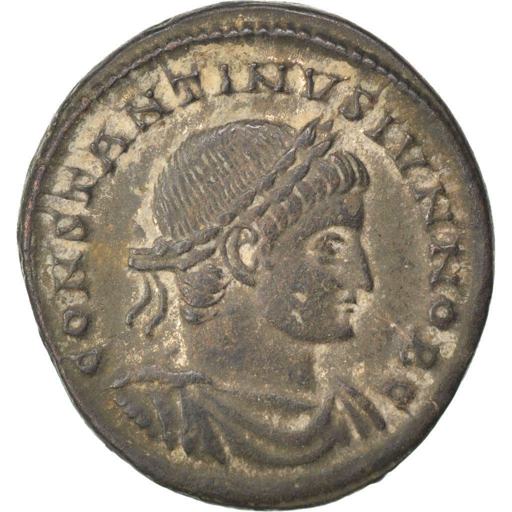 Constantine II, Nummus, Constantinople, AU(55-58), Copper, Cohen #164, 3.30