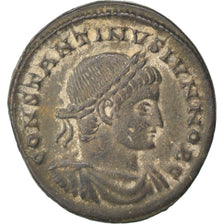 Constantine II, Nummus, Constantinople, AU(55-58), Copper, Cohen #164, 3.30