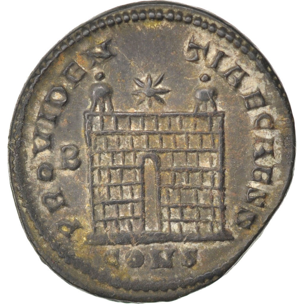 Constantine II, Nummus, Constantinople, AU(55-58), Copper, Cohen #164, 3.30