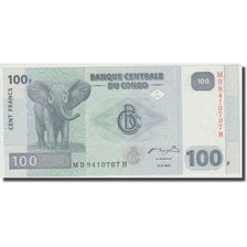 Banknote, Congo Democratic Republic, 100 Francs, 2007, 2007-07-31, KM:98a