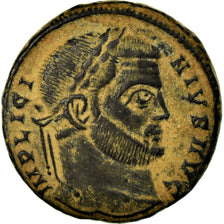 Coin, Licinius I, Nummus, Siscia, AU(55-58), Copper, Cohen:15