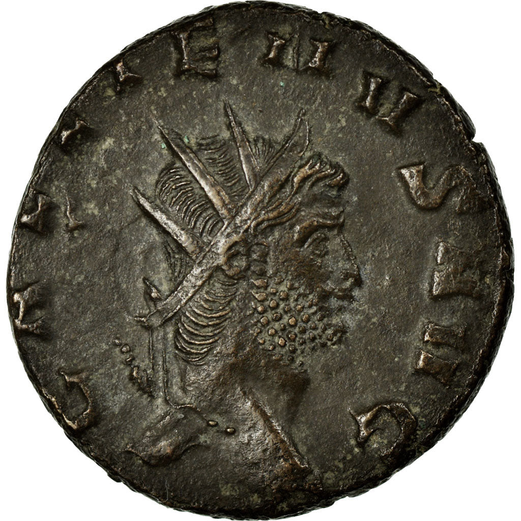 Moneta, Gallienus, Antoninianus, AU(55-58), Bilon, Cohen:668
