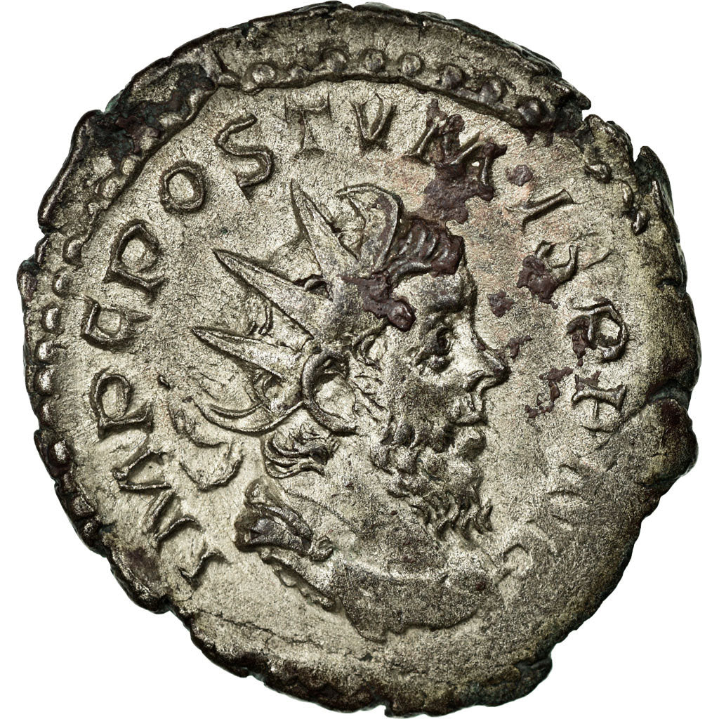 Coin, Postumus, Antoninianus, 260-269, Trier or Cologne, AU(50-53), Billon
