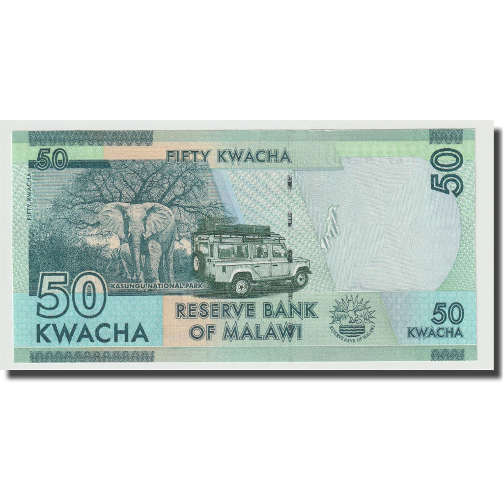 Banknote, Malawi, 50 Kwacha, 2016, 2016-01-01, KM:58, UNC(65-70)