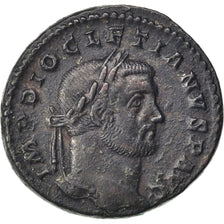 Diocletian, Follis, Trier, EF(40-45), Copper, Cohen #91, 10.20