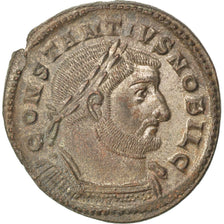 Coin, Constantius I, Follis, Trier, AU(50-53), Copper, Cohen:89