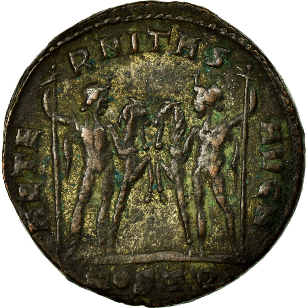 Coin, Maxentius, Follis, Ostia, EF(40-45), Copper, Cohen:5
