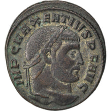 Maxentius, Follis, Ostia, SPL-, Rame, Cohen:71