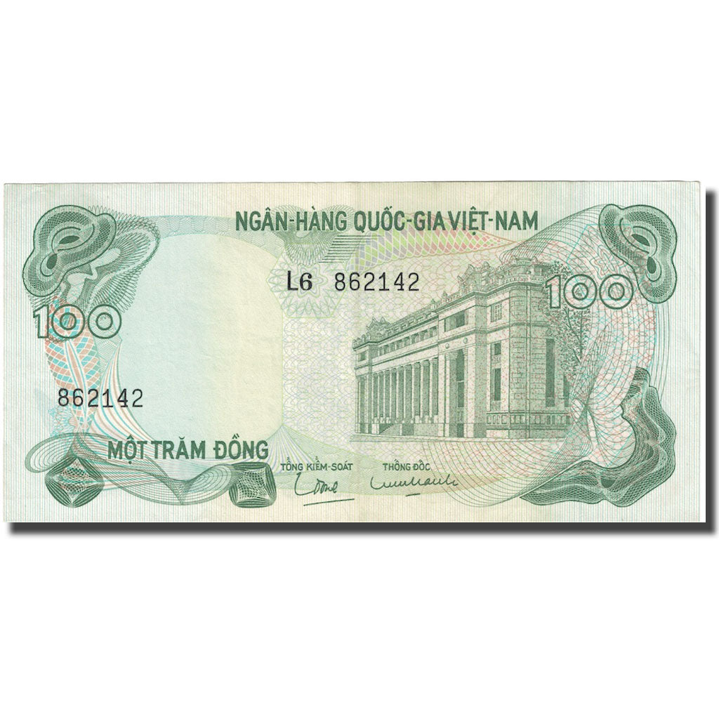 Geldschein, South Viet Nam, 100 D<ox>ng, Undated (1970), KM:31a, SS+