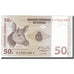 Nota, República Democrática do Congo, 50 Centimes, 1997, 1997-11-01, KM:84a