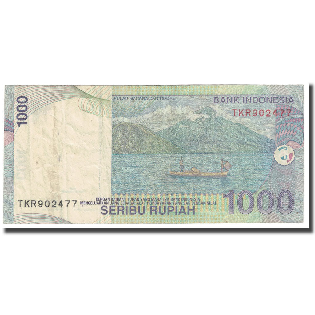 Geldschein, Indonesien, 1000 Rupiah, 2000, KM:141l, UNZ