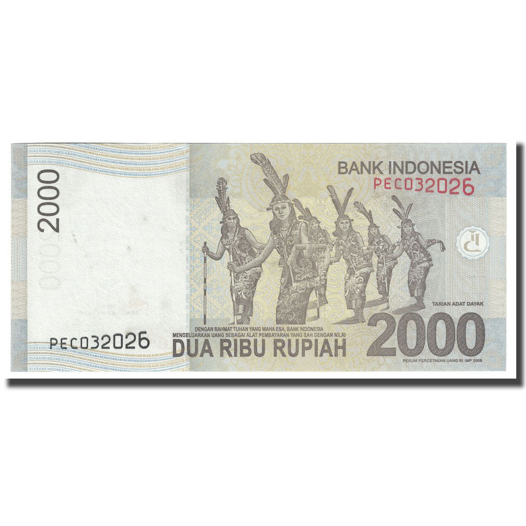 Billete, 2000 Rupiah, 2011, Indonesia, KM:148b, UNC