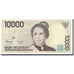 Banknote, Indonesia, 10,000 Rupiah, 1998, KM:137a, UNC(65-70)
