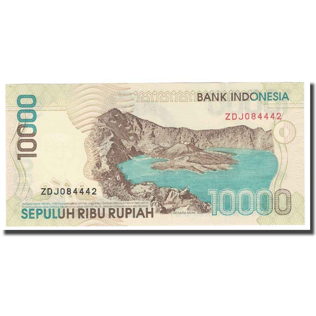 Banknote, Indonesia, 10,000 Rupiah, 1998, KM:137a, UNC(65-70)