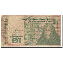 Banknote, Ireland - Republic, 1 Pound, 1988, 1988-04-26, KM:70d, VF(20-25)