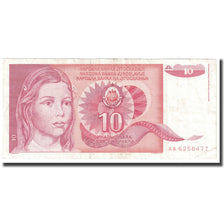 Banknote, Yugoslavia, 10 Dinara, 1990, 1990-09-01, KM:103, AU(55-58)