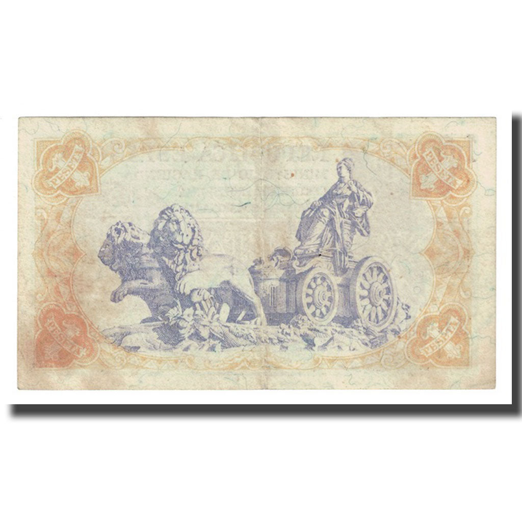 Banknote, Spain, 1 Peseta, 1937, 1937, KM:94, EF(40-45)