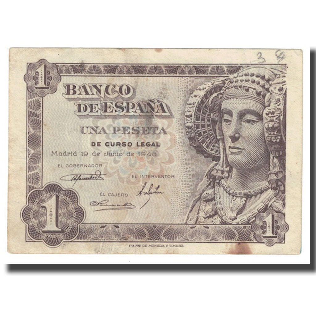 Banknote, Spain, 2000 Reales De Vellón, 1948, 1948-07-01, KM:S335, EF(40-45)