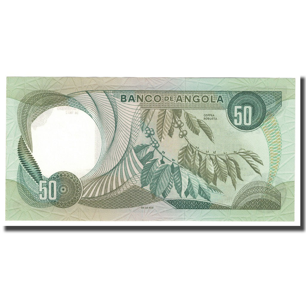 Banknote, Angola, 50 Escudos, 1972, 1972-11-24, KM:100, UNC(65-70)