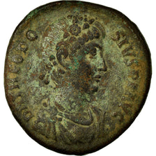 Coin, Theodosius I, Maiorina, Antioch, EF(40-45), Copper, Cohen:27