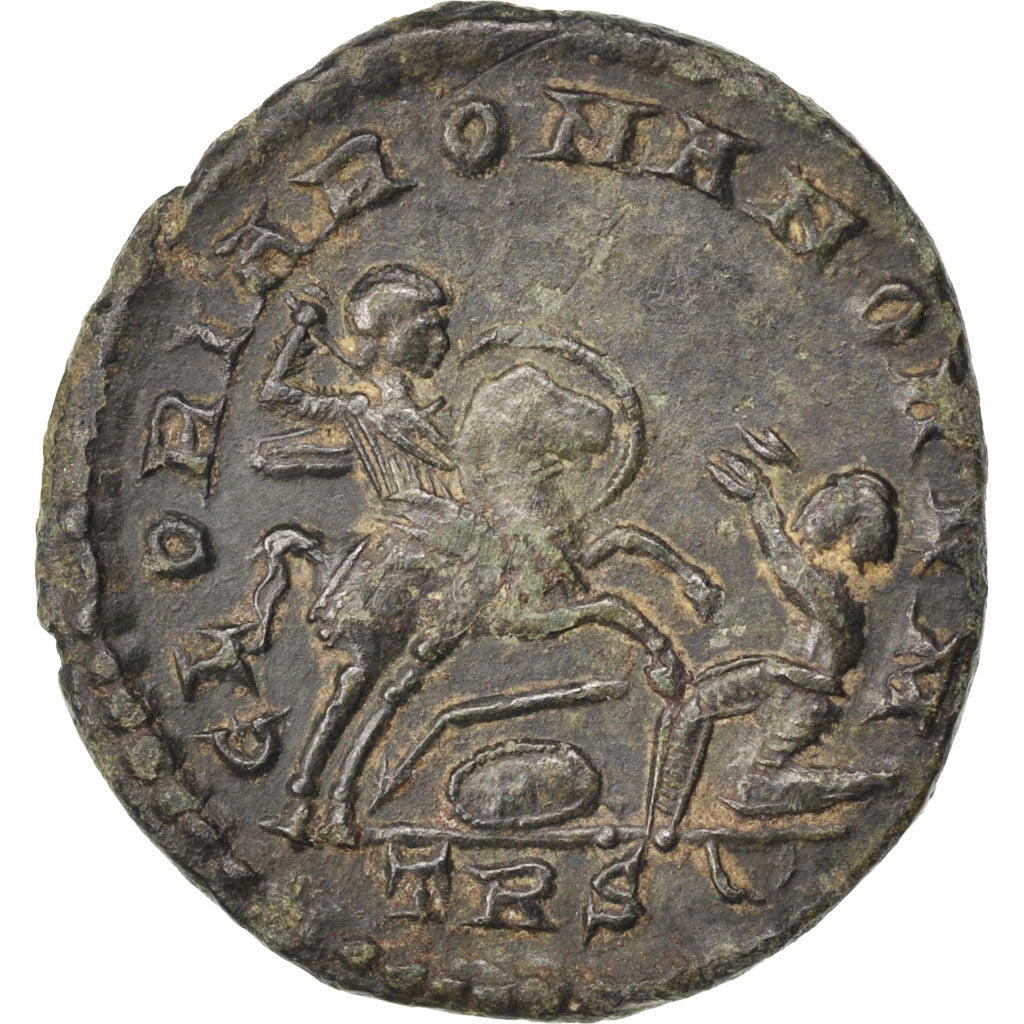 Magnentius, Maiorina, Trier, AU(50-53), Copper, Cohen #16, 4.70