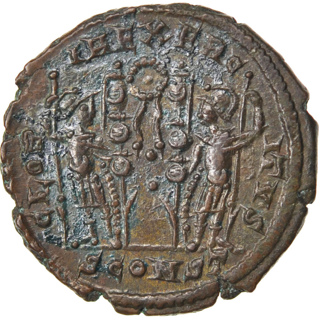 Monnaie, Constantius II, Nummus, Arles, SUP, Cuivre, Cohen:105