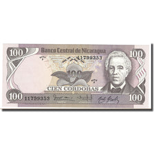 Banknote, Nicaragua, 100 Cordobas, L.1984 (1985), KM:141, UNC(65-70)